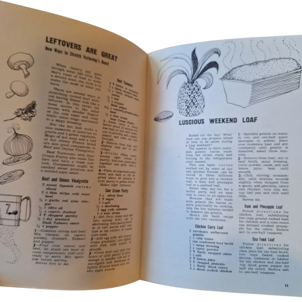 Vintage 1950s Recipes From The Tower Kitchen Kay‎ Savage Detroit Cookbook